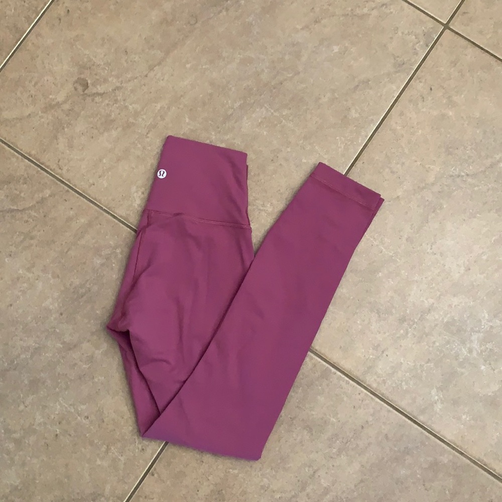 pink lululemon leggings